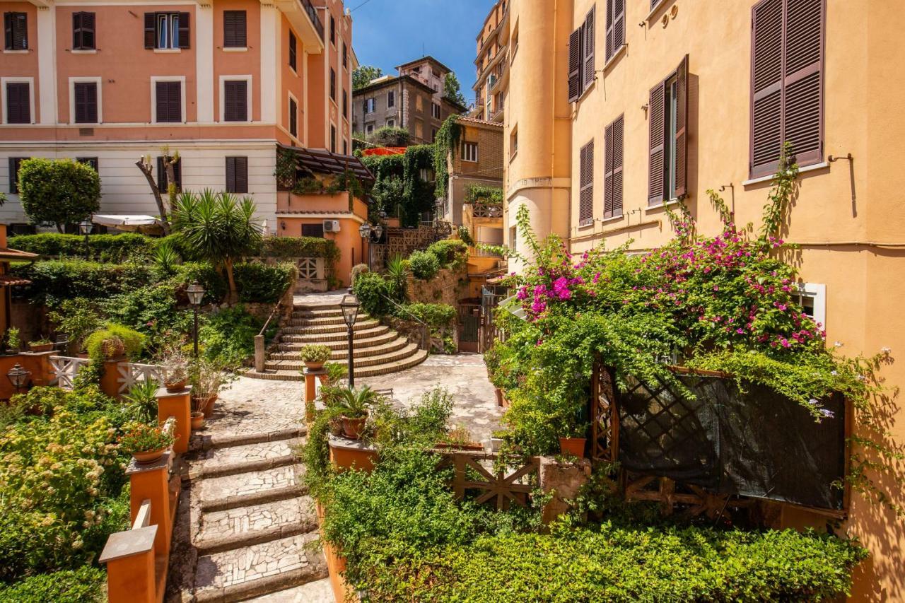 Luxuary Terrace Trastevere Rome Bagian luar foto