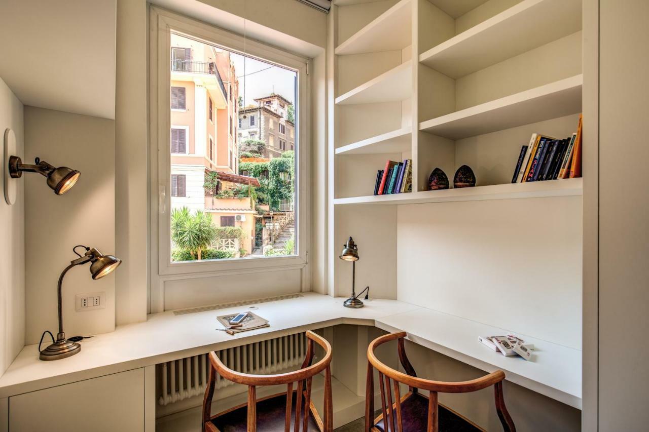 Luxuary Terrace Trastevere Rome Bagian luar foto