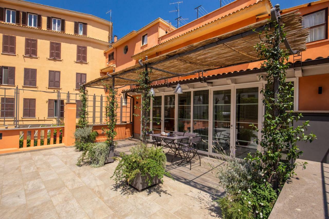 Luxuary Terrace Trastevere Rome Bagian luar foto