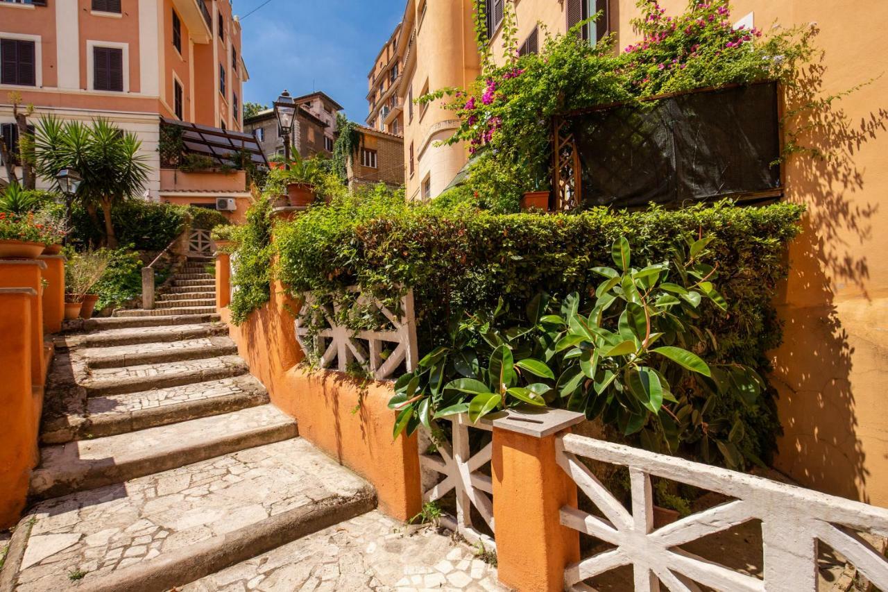 Luxuary Terrace Trastevere Rome Bagian luar foto