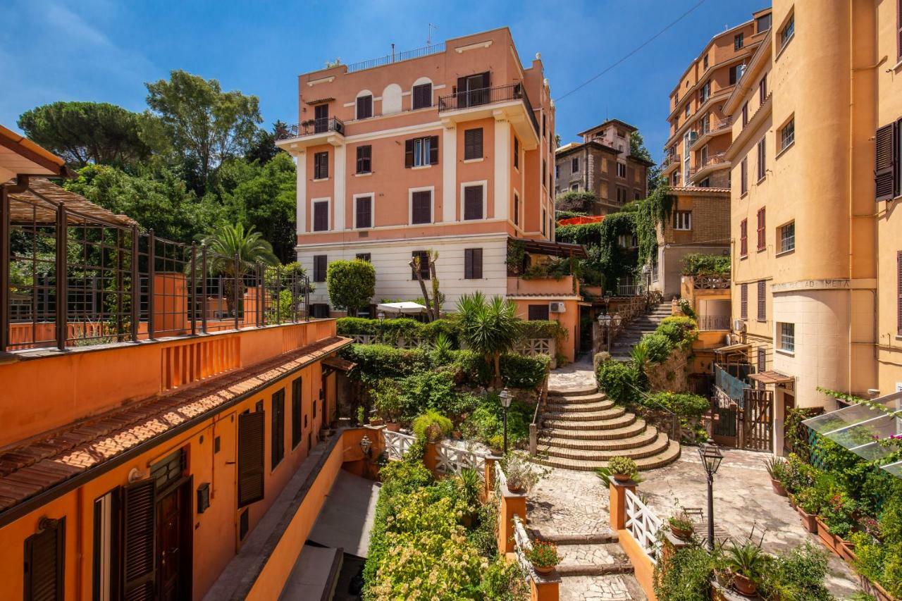 Luxuary Terrace Trastevere Rome Bagian luar foto