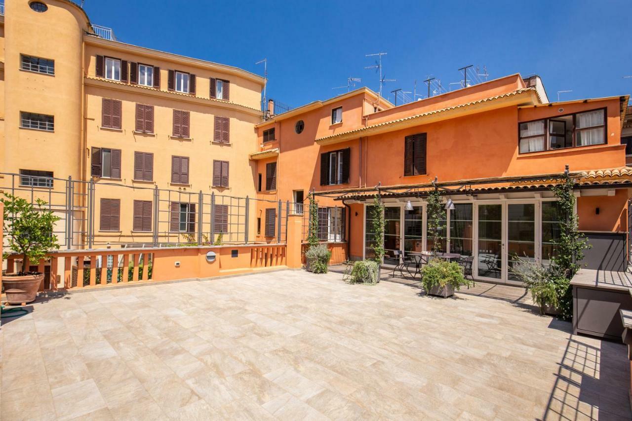 Luxuary Terrace Trastevere Rome Bagian luar foto