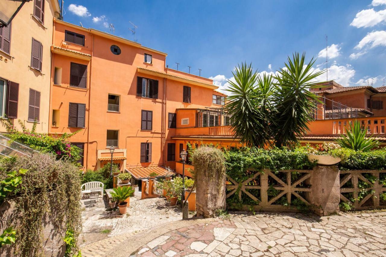 Luxuary Terrace Trastevere Rome Bagian luar foto